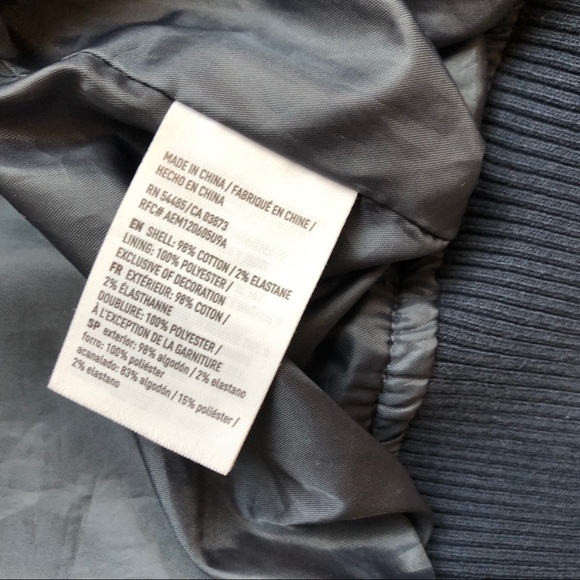 American Eagle Bomber Jacket Varsity Jacket - Picture 8 of 8